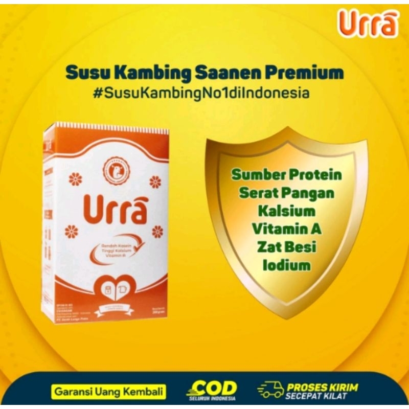 

SUSU URRA - Susu Penambah Berat Dan tinggi Badan Anak | Susu Kambing Saneen Premium