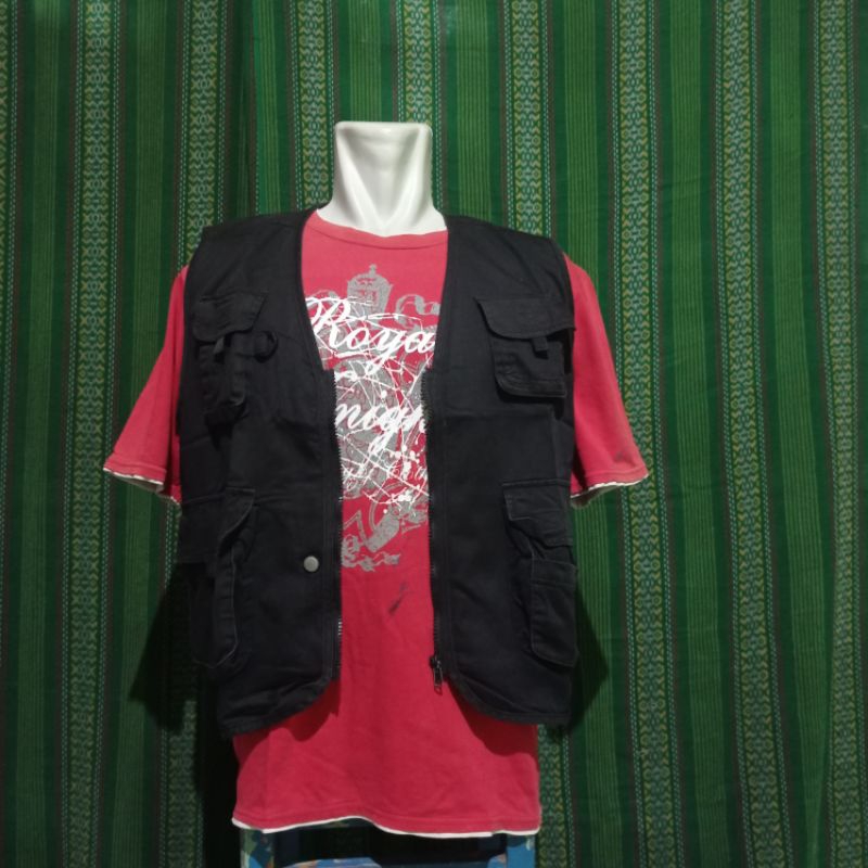 vest tactical military hitam nepuca