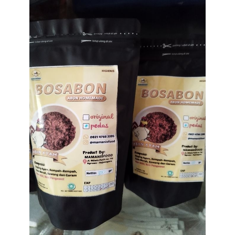 

Abon Ayam Ori dan Pedas