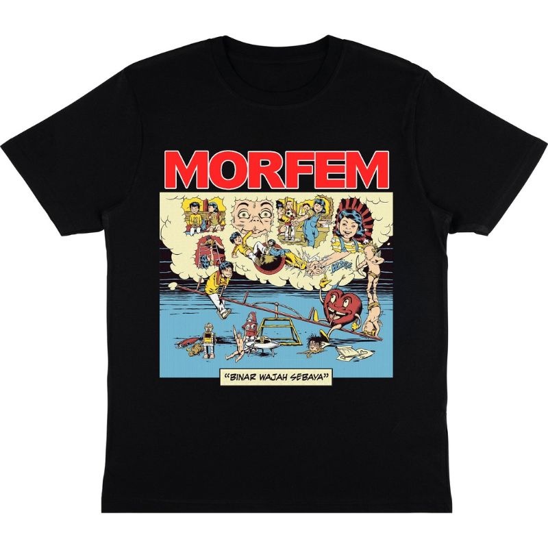 Kaos Band Morfem - Binar Wajah Sebaya