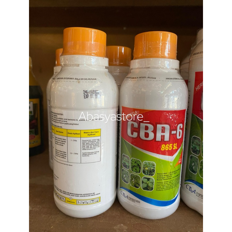 Herbisida CBA 6 865SL- Racun Rumput Gulma Berkayu Pest CBA