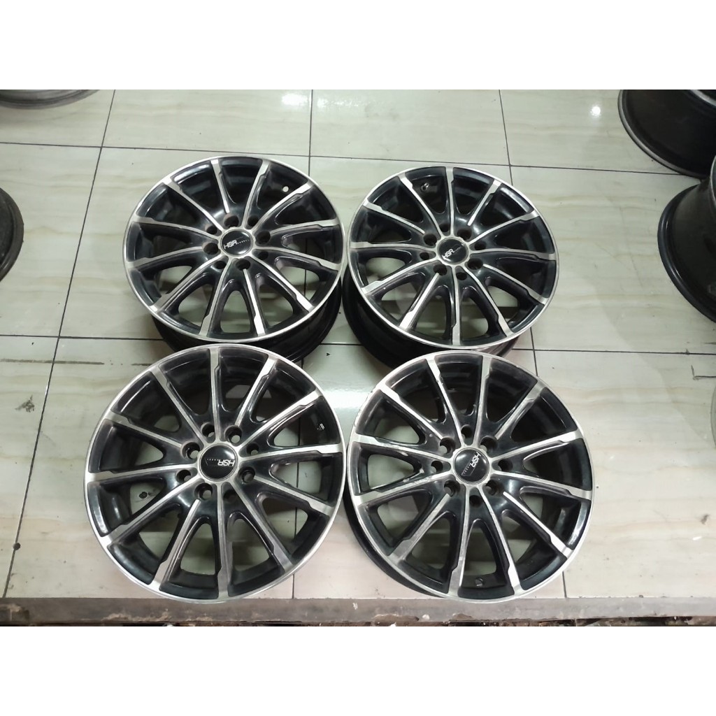 velg bekas racing hsr diplomatic ring 15 cocok brio sigra ignis avanza xenia kijang
