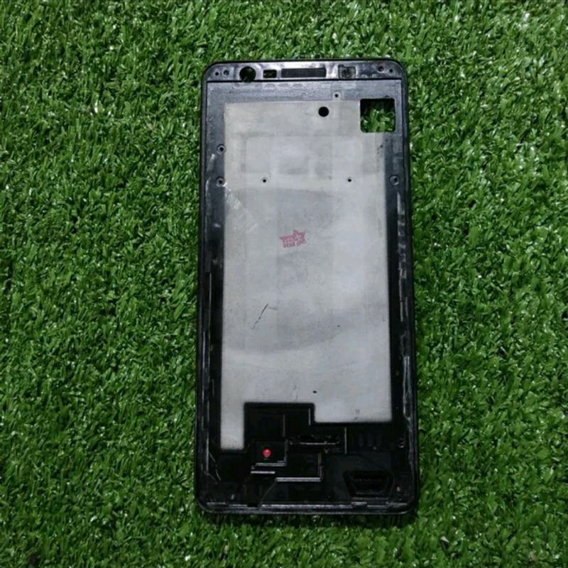 Bezel Frame LCD Tulangan Tengah Midle Tatakan LCD Samsung A7 2018 - A750 - A750F Ori Copotan