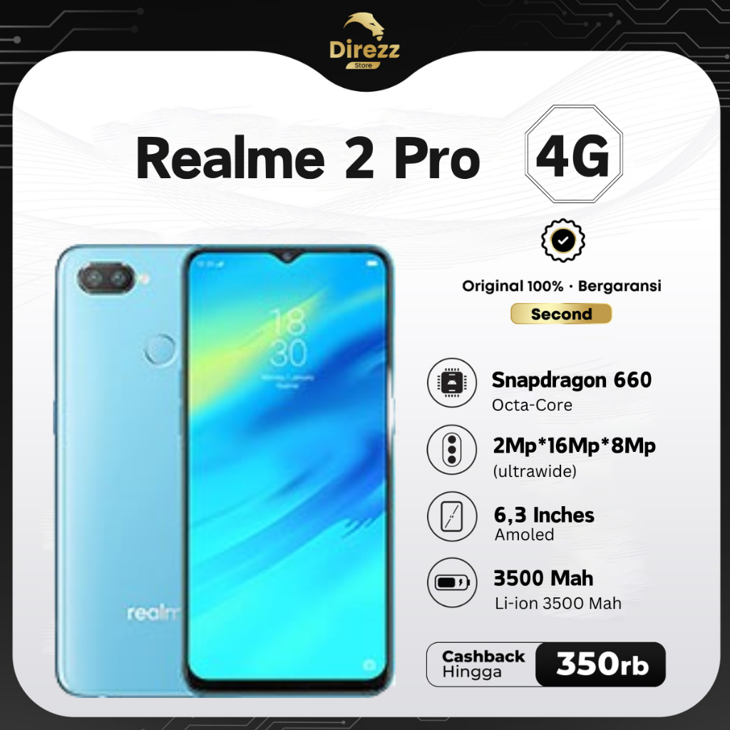 Realme 2pro 4/64 second