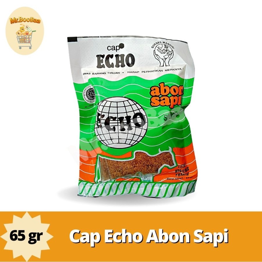 

ECHO Abon Sapi @50gr - Abon Sapi Echo Spesial - Abon Sapi Halal