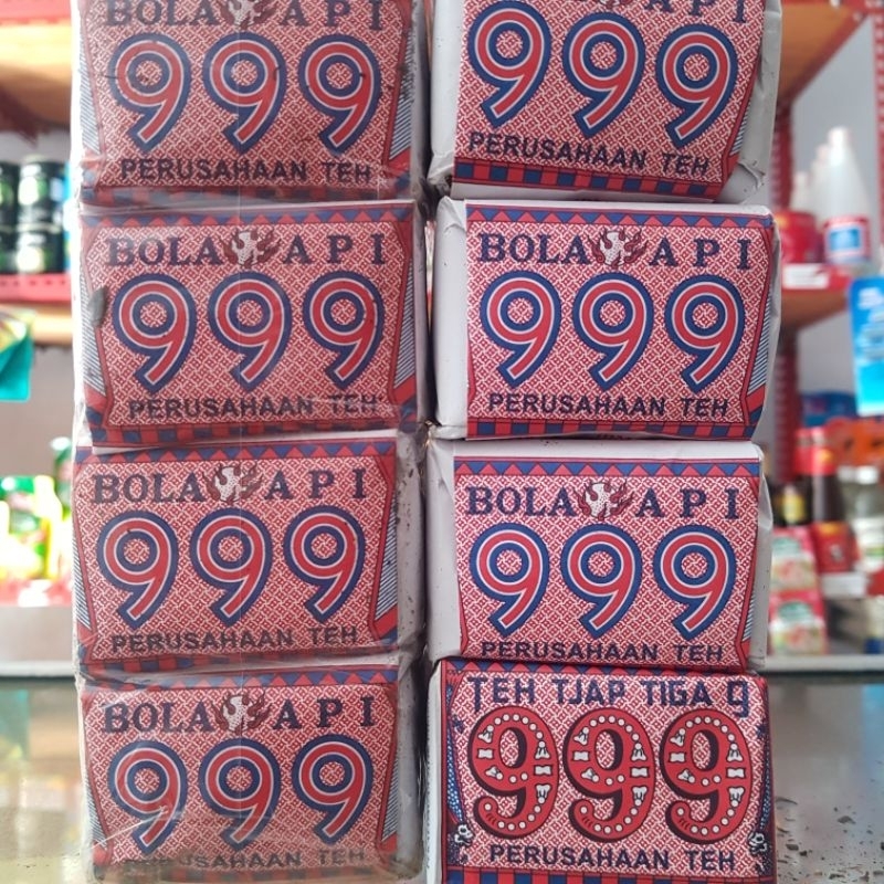 

Teh 999 kemasan besar 42gram 10pcs