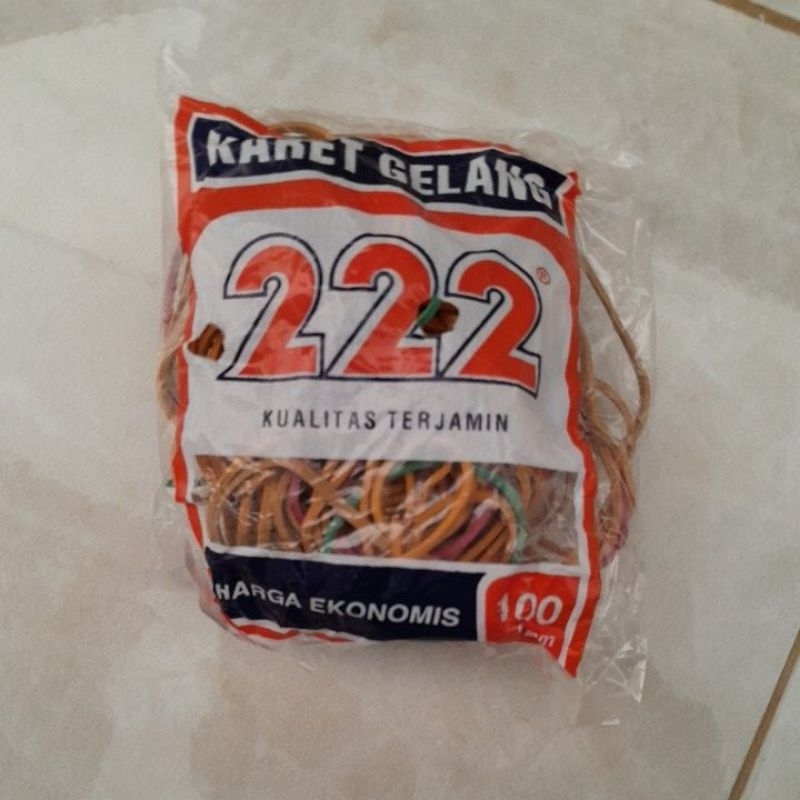 

karet gelang 222 100 gr
