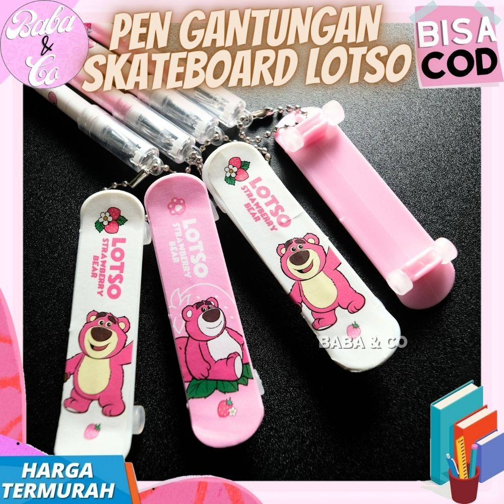 

PEN LUCU PULPEN GANTUNGAN SKATEBOARD LOTSO IMUT UNIK PEN SKATEBOARD LOTSO