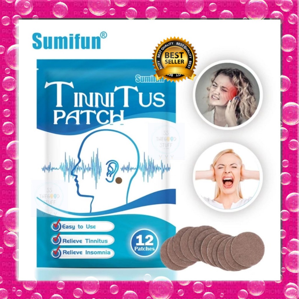 Koyo Telinga Berdengung 12pcs Tinnitus Relief Patch South Moon