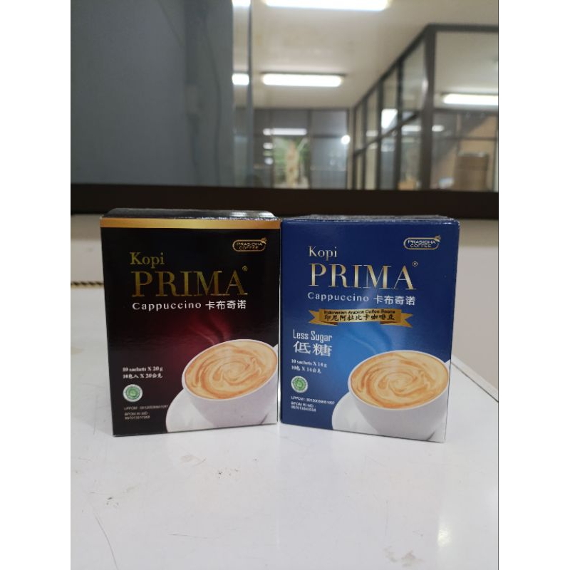 

Kopi Prima 3in1 | 2 Varian Hitam Biru