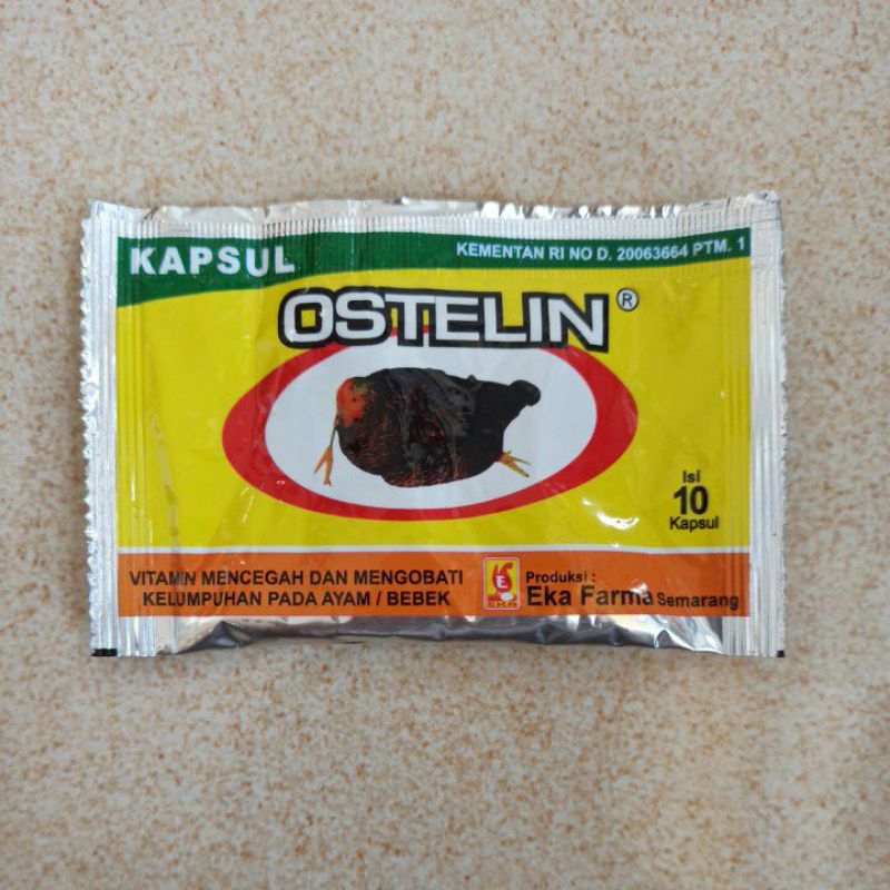 Ostelin - obat kelumpuhan ayam/bebek