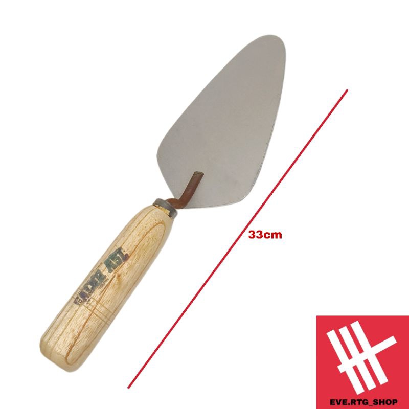 Sendok Semen Galur 18cm Cetok Tukang Galur Panjang