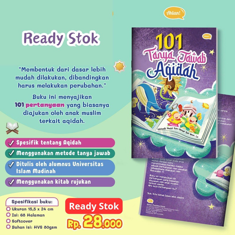 

101 Tanja Jawab Aqidah (Untuk anak)