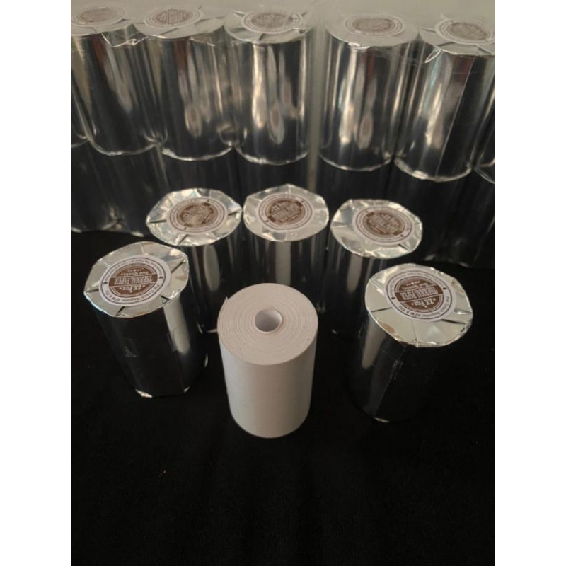 

kertas setruk termal 58x30mm.sintetisTERMURAH