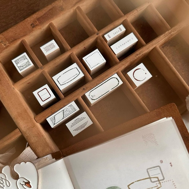 

Nove Postmark Rubber Stamp Set