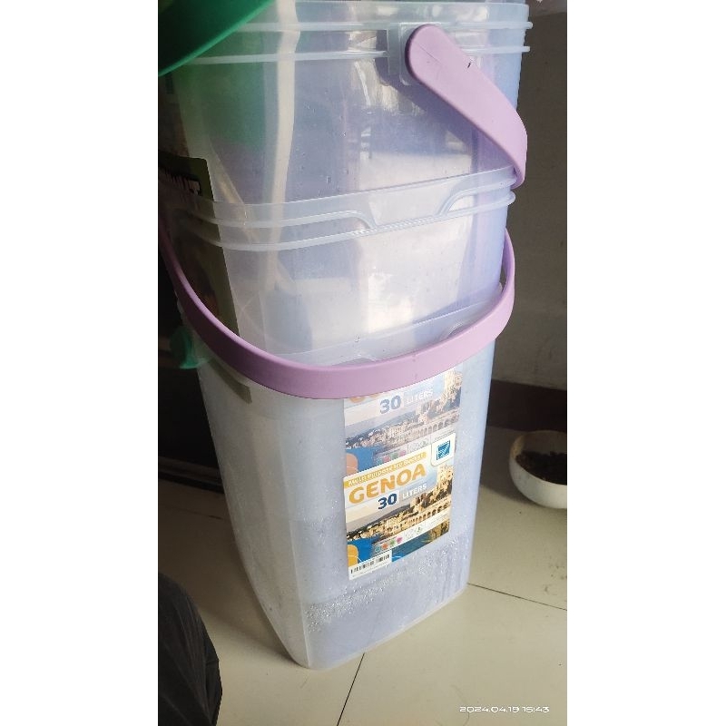 Wadah Es Buah 30 Liter. Baru 1x Pakai