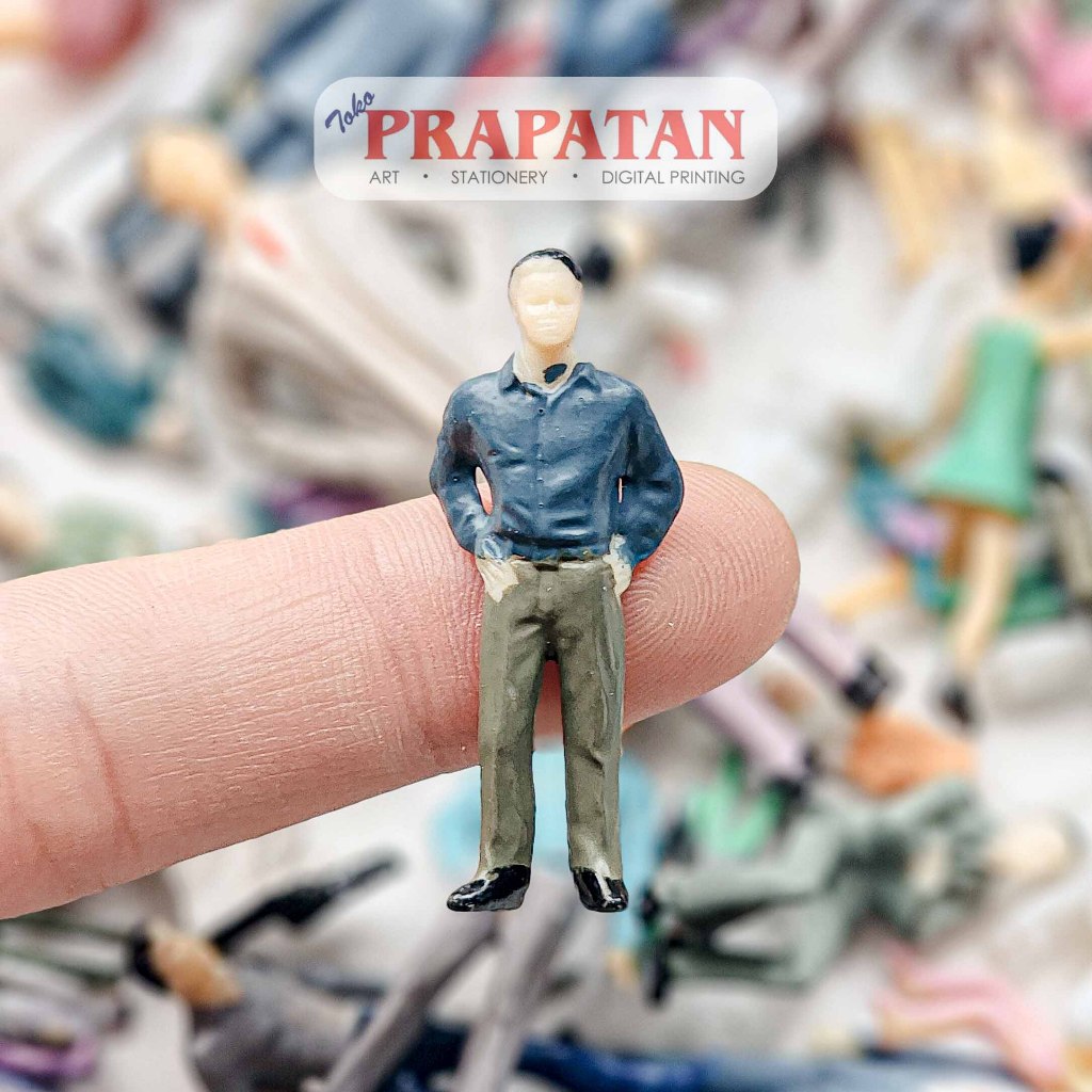 Miniatur Orang Manusia | Bahan Maket