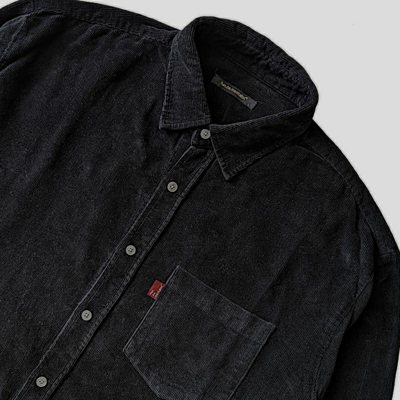 Kemeja Korduroy oversized Fun da mentalist