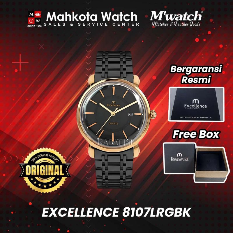 JAM TANGAN WANITA EXCELLENCE 8107LRGBK ORIGINAL