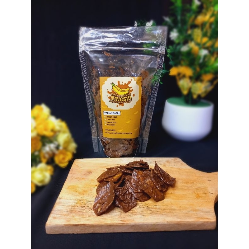 

Keripik Pisang Coklat 100gr / Keripik Pisang Aneka Rasa