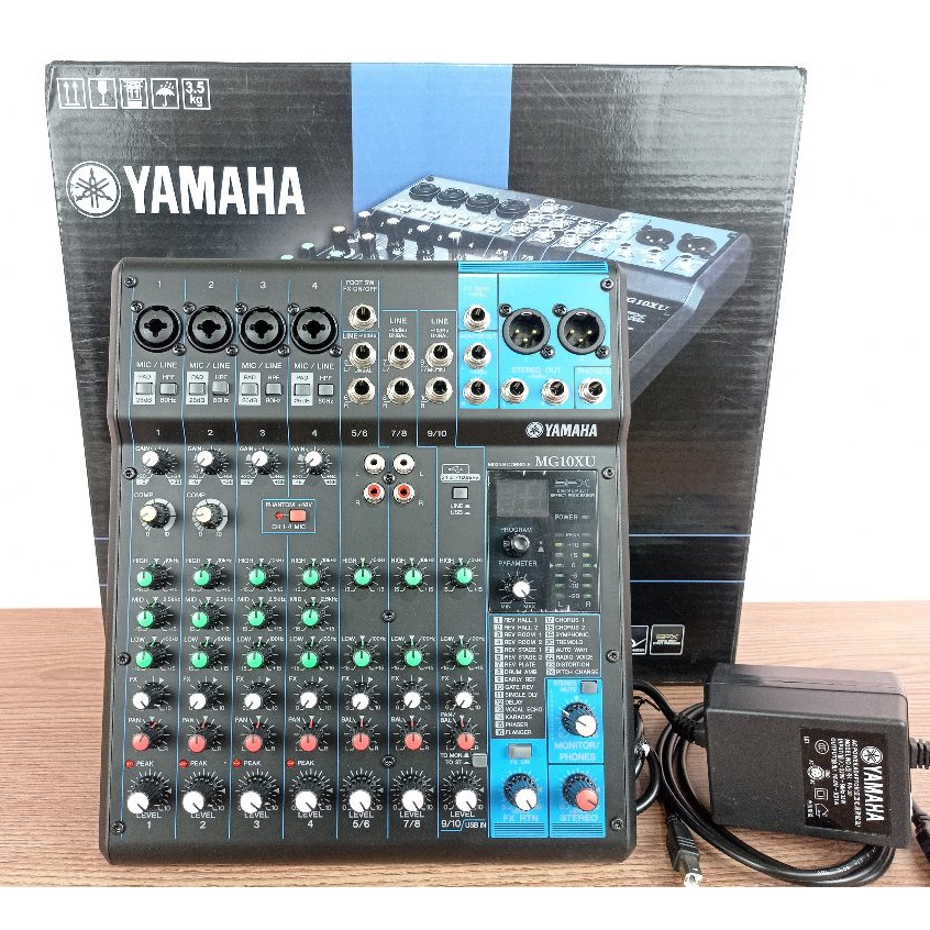 MIXER YAMAHA MG10XU MIXER 10 CHANNEL MG 10 XU