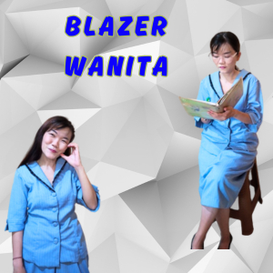 Blazer Wanita Setelan Rok - One Set Setelan Jas - Blezer Kerja Wanita Formal - Blazer Wanita Stelan 