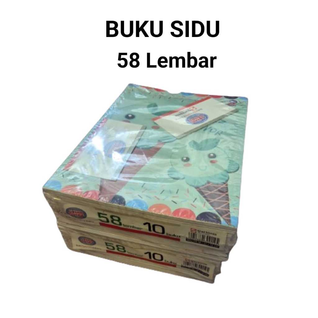 

SIDU Buku Tulis 58 Lembar - 10 buku
