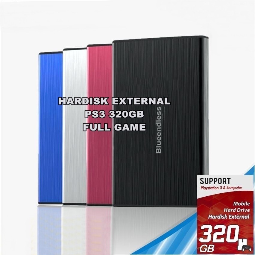 Hardisk External 320gb Full Game PS3