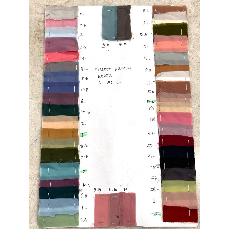 OBRAL KAIN PREMIUM PARASUT KOREA BOX 1 / kain mukena halus / kain mukena traveling