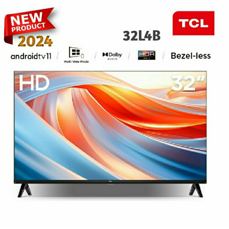 TCL 32L4B Android 11 TV 32 Inch Netflix Bluetooth Audio 32 L4B 2024 Series