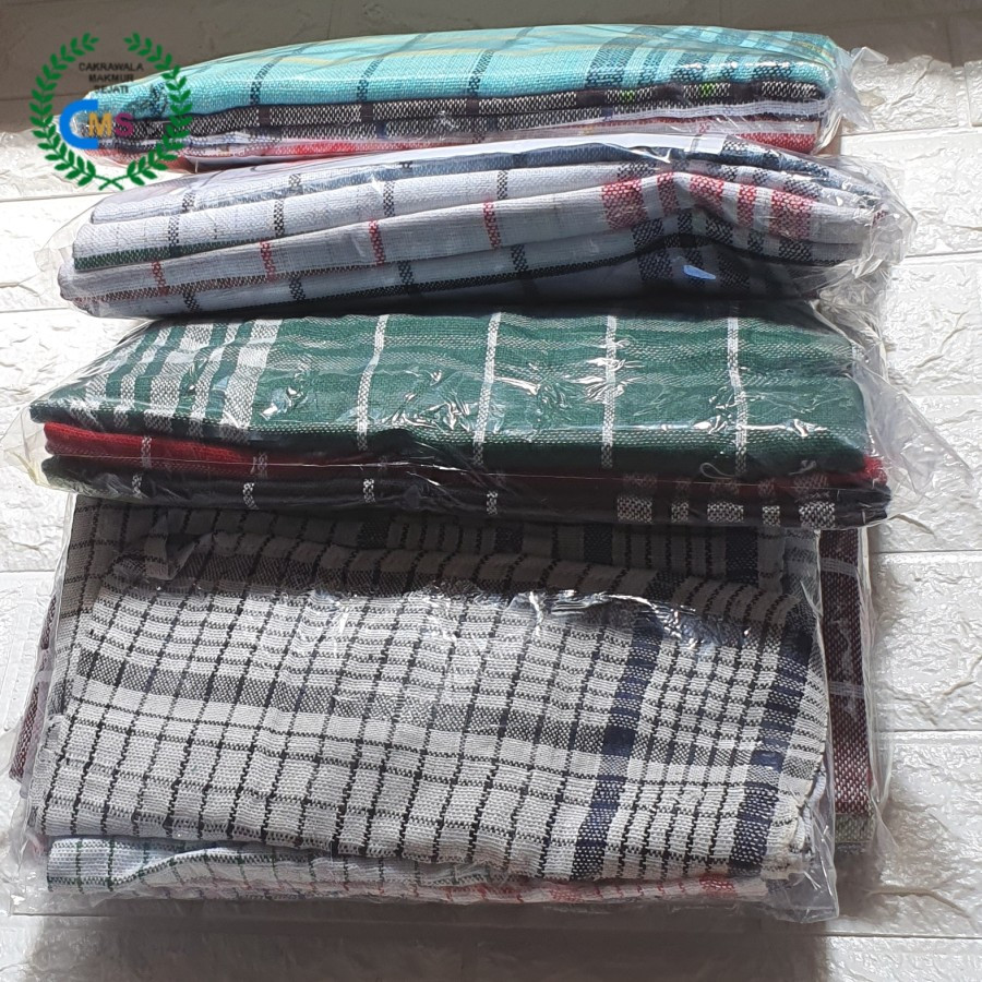 Serbet dapur kain lap piring lusinan (12 pcs)