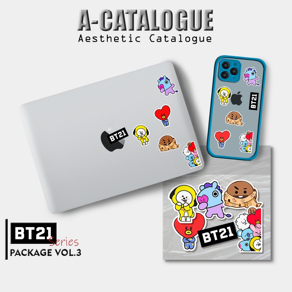 

Sticker Aesthetic For Case Laptop Bujo Craft Skateboard Notebook Hypebeast Package || BT21 VOL.3