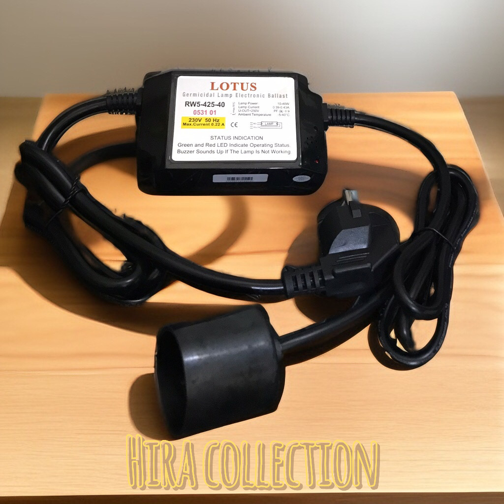 Ballast Lampu UV Ultraviolet 8/12 GPM MEREK LOTUS/UV-TECH
