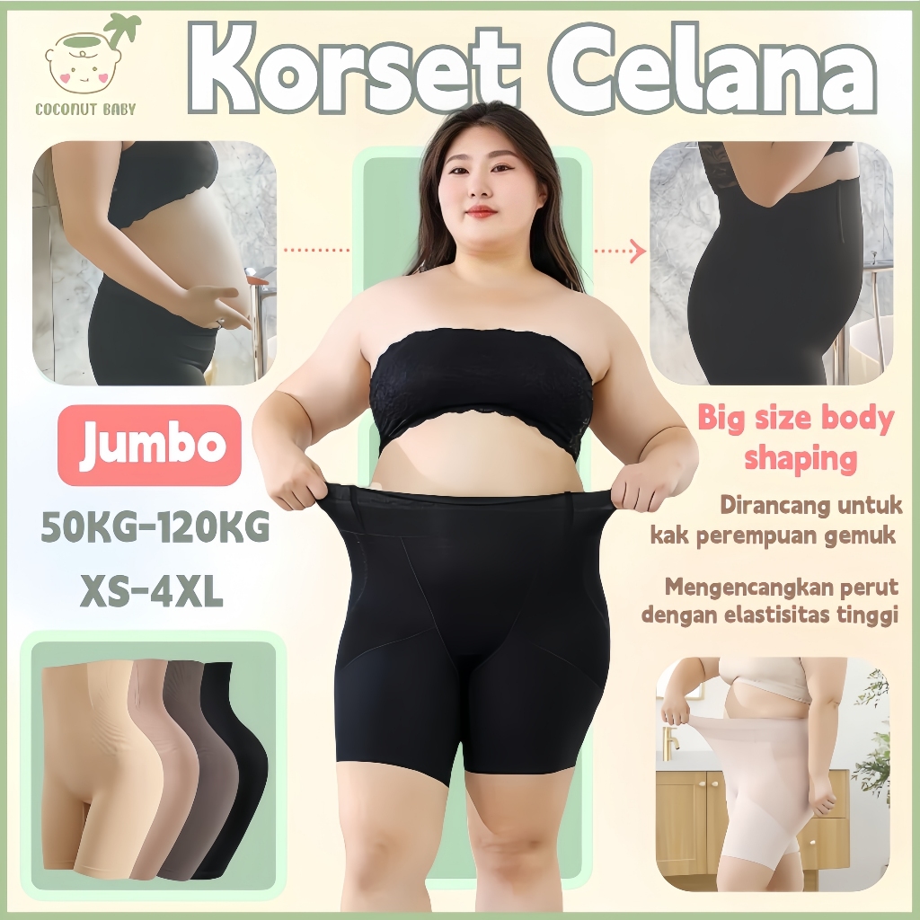 Korset Pelangsing Perut Buncit Jumbo Korset Ibu Melahirkan Celana Korset Pelangsing Celana Perut 612
