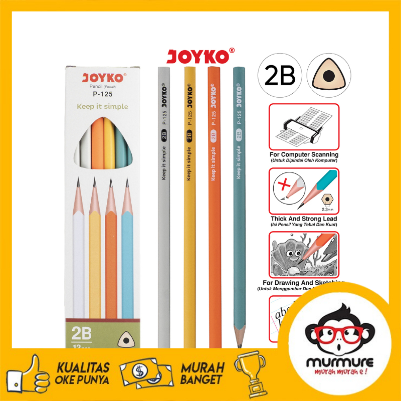 

MURMURE I PENSIL PENCIL JOYKO P-125 1 BOX ISI 12