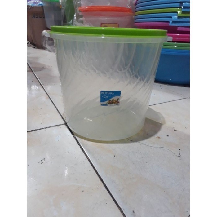 Mutiara Kmp Toples PLastik 5 Liter/Toples 5 Liter Plastik Mutiara Kmp