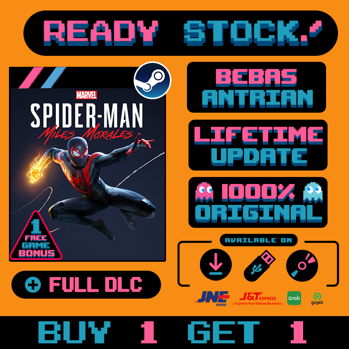 Spiderman Miles Morales PC ORIGINAL ALL DLC