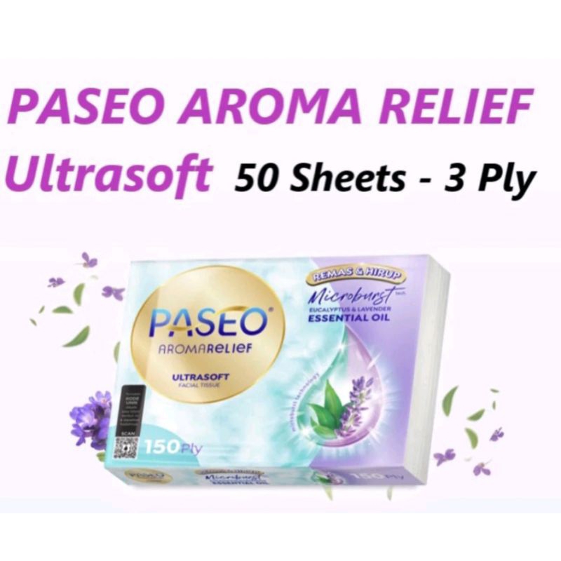 Paseo tisu aroma relief 150 ply