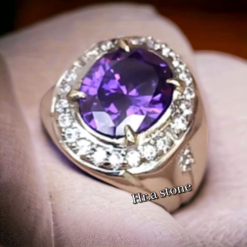 CINCIN BATU KECUBUNG FULL CUTTING OVAL TOP QUALITY