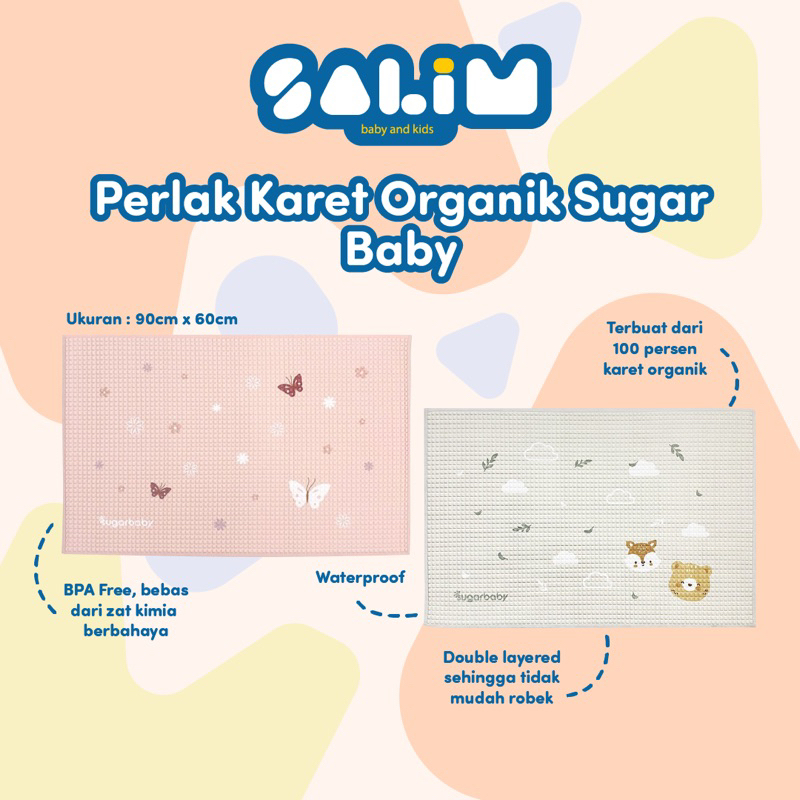 Perlak bayi sugar baby-Perlak Karet Organik-Perlak Bayi