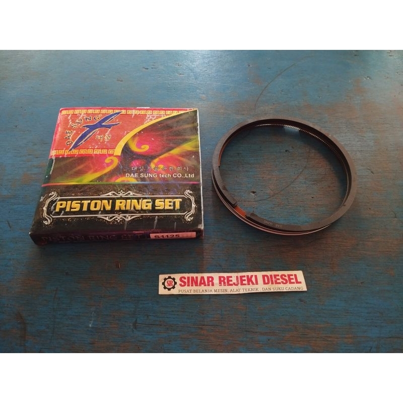 Piston Ring Per Seker Per seher Mesin Diesel S1125 TL1125 TL 1125 Daesung Dae Sung