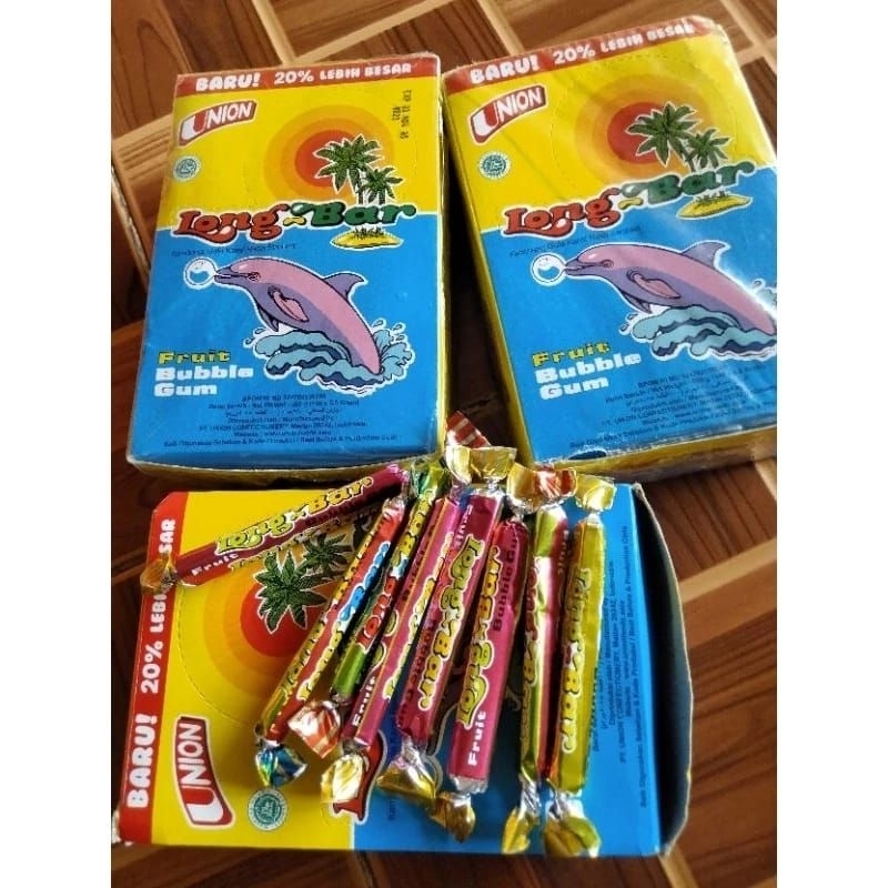 

Permen Karet Longbar 1 Pack isi 100 pcs