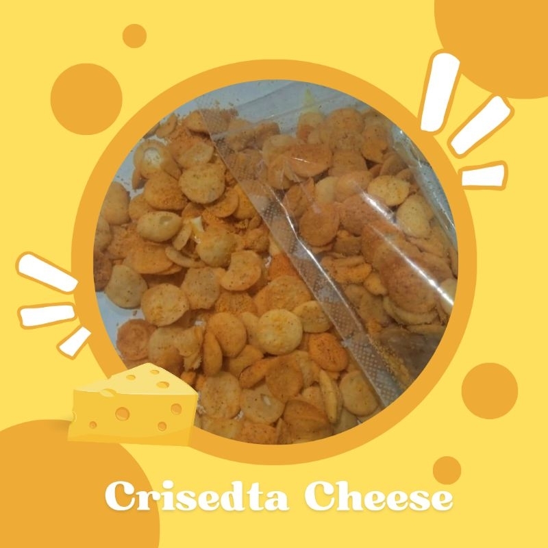 

Crisedta Cheese || Cemilan rasa keju