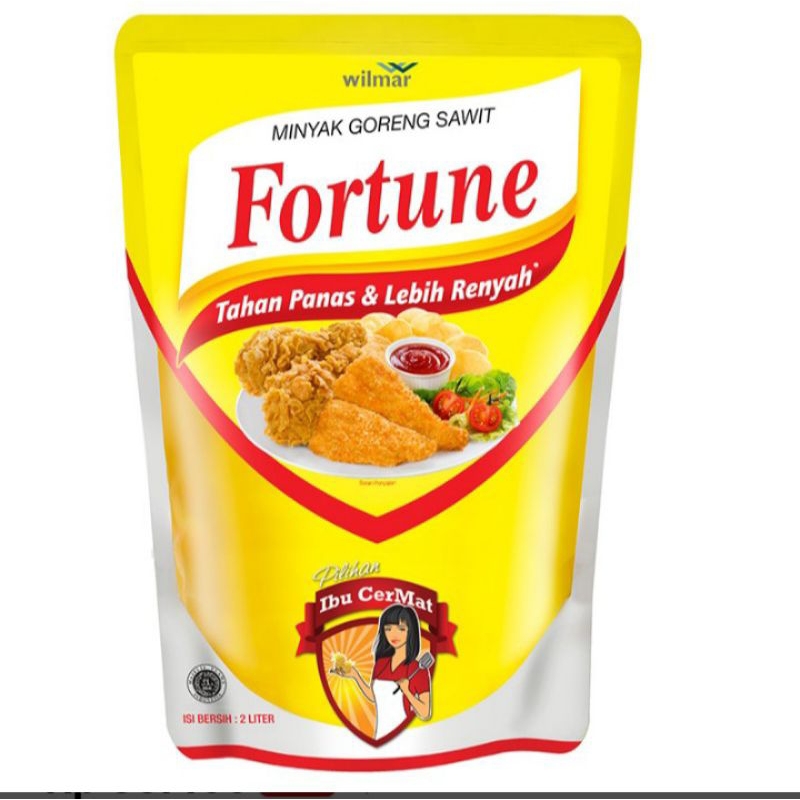 

Fortune Minyak Goreng Pouch 2 Ltr