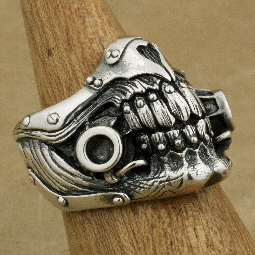 Cincin Topeng Mad Max Movie Immortal Joe Mask Ring Inspired - Aksesoris Film Crazy Max Impor Bagus V