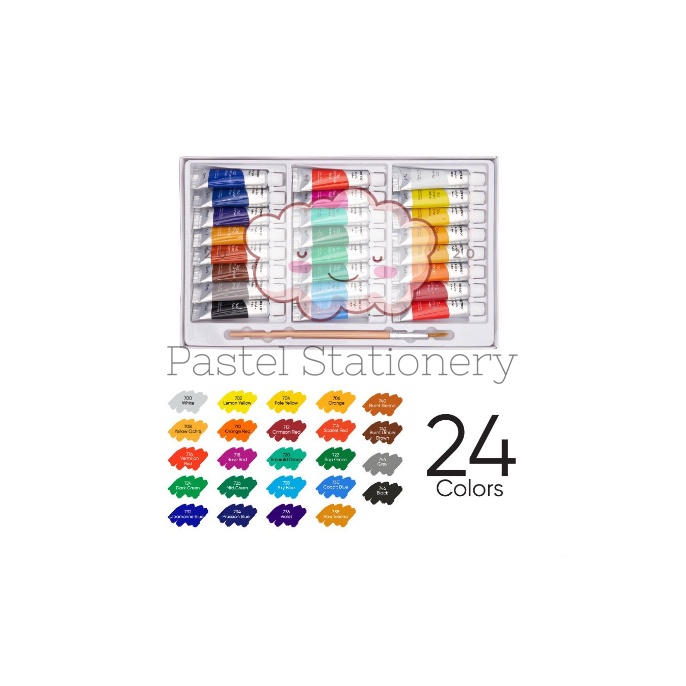 

Cat Acrylic Joyko 24 Warna ACC524 Cat Akrilik Joyko 24 Color ART B9U4