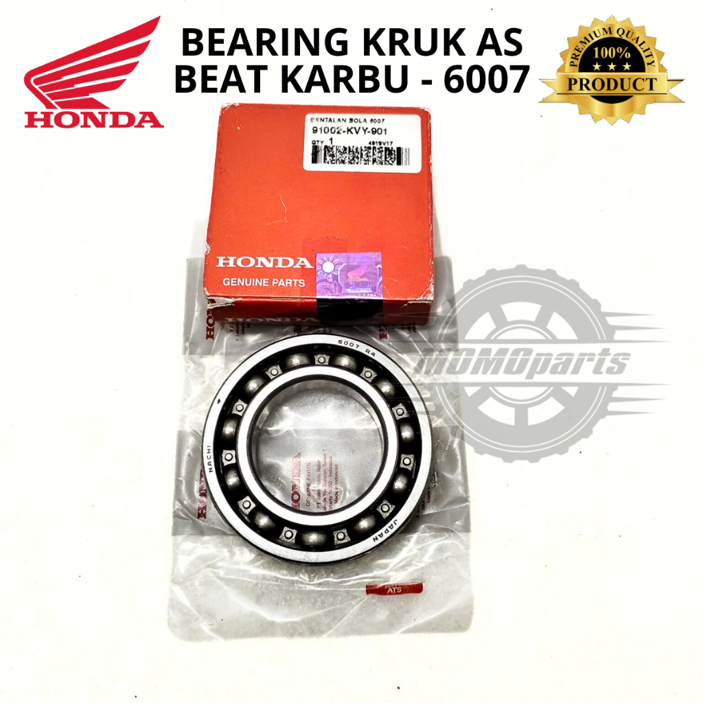 ORIGINAL BEARING KRUK AS LAHAR 6007 HONDA KVY BEAT KARBU LAMA OLD KUALITAS ASLI ORI AHM HGP BERING K
