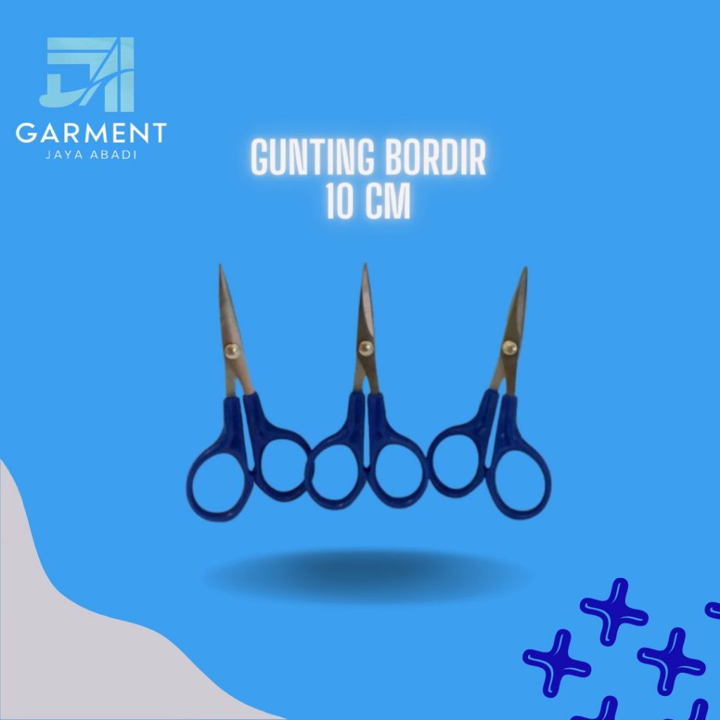 

Gunting Bordir Melengkung 10 Cm Biru Original Product