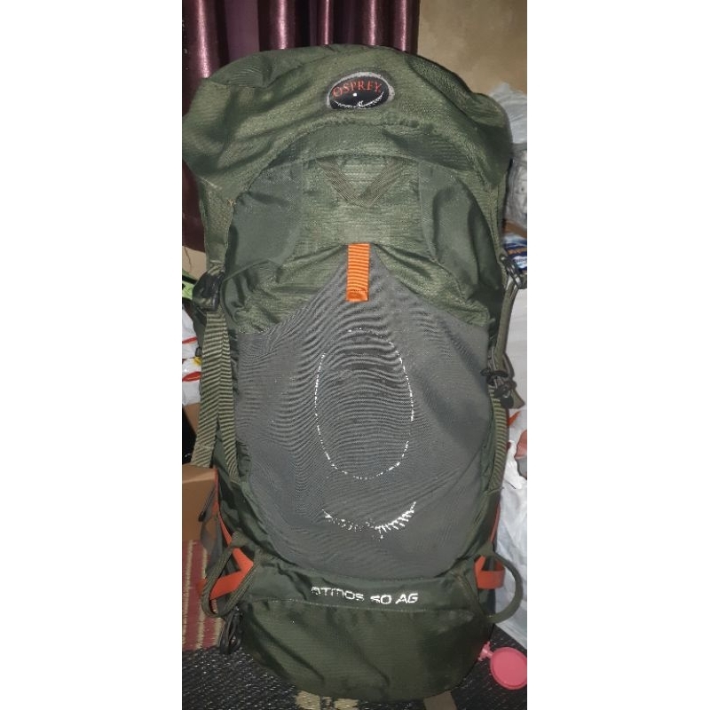 Osprey atmos 50 ag second mulus + raincover osprey ori aether 75L (Rekber)