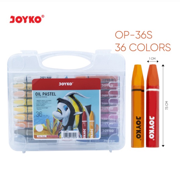 

Crayon 36 warna Titi JOYKO oil pastel ART P9F7